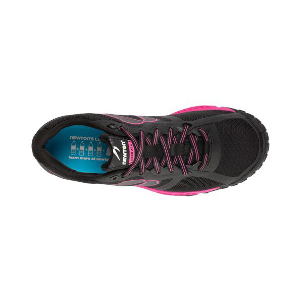 Black / Pink Women's Newton Running BOCO AT 6 Trail Shoes | NZ-418273