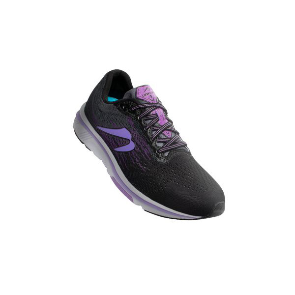 Black / Purple / White Women's Newton Running Motion 10 Running Shoes | NZ-402751