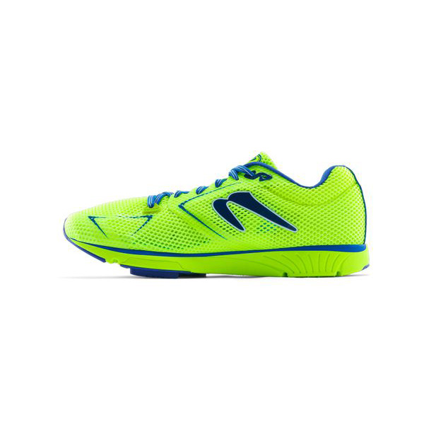 Yellow / Blue / Black Men's Newton Running Distance 11 Running Shoes | NZ-980462